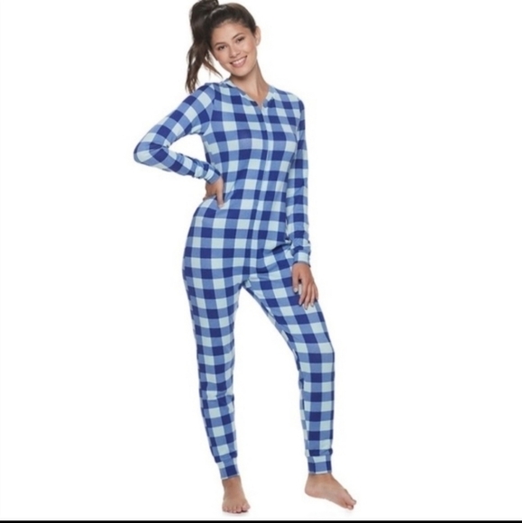 So Intimates Soft One Piece Pajamas/Loungewear Size Medium - Picture 1 of 8